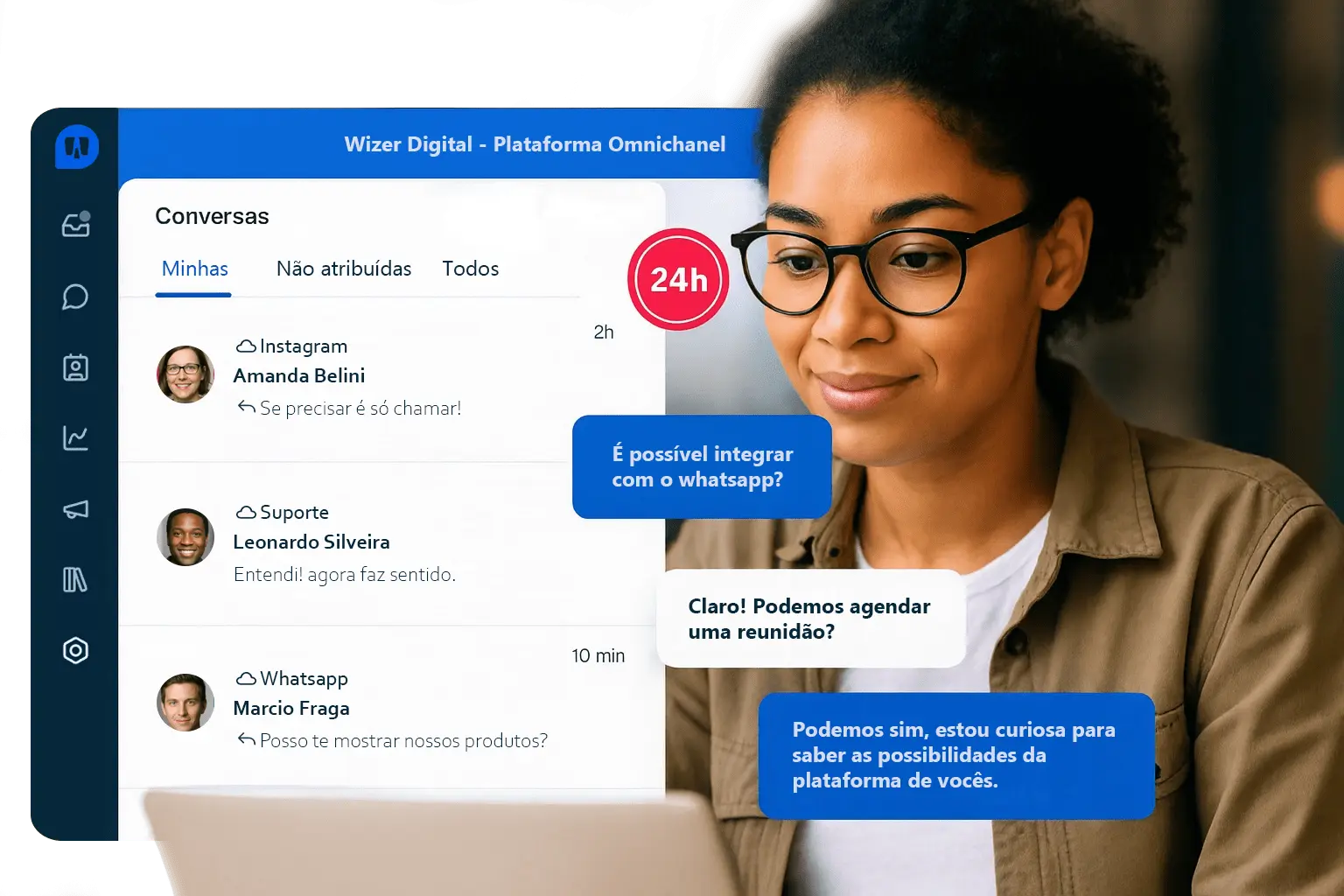 Simulador de Chat Omnichannel